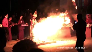 Buddhist Oracle EXORCISM in DIRANG, Arunachal Pradesh India