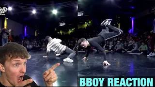 Bboy Reacts To - Zoopreme & Sussy Vs Lussy Sky & Grom | Groove Session 2017 | Semi Finals