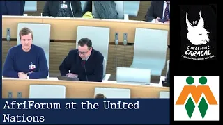 AfriForum at the United Nations 2022 | Feedback