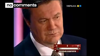 Спасибо что Экс-Призедент ....( Украина)