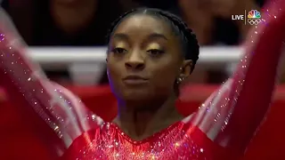 Simone Biles Vault 1 2021 Olympic Trials Day 2