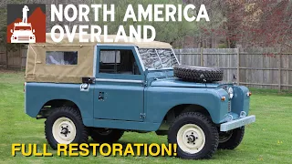 1966 Land Rover Series IIA Restoration North America Overland