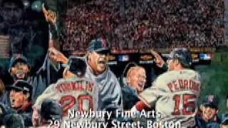 Boston Red Sox painting by Artist Opie Otterstad