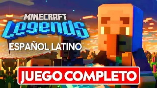 Minecraft Legends Español Latino - Juego Completo [HD] - Todas Las Escenas - Cinematicas -Pelicula