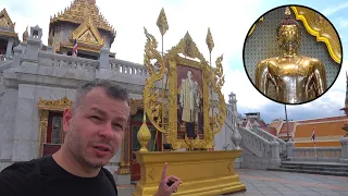 Najväčšia socha zo zlata na svete má v sebe zlato za vyše 250 miliónov eur | Bangkok, Thajsko