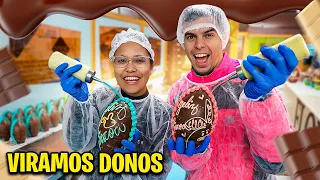 VIRAMOS DONOS DE UMA FÁBRICA DE CHOCOLATES! - MUITO INCRÍVEL!