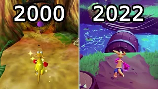 Evolution of Kao the Kangaroo (2000-2022)