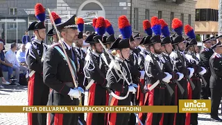 Festa dell'Arma dei Carabinieri, l'abbraccio dei cittadini