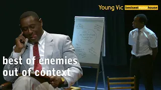 Best of Enemies moments that I quote daily | Best of Enemies by James Graham at the Young Vic