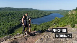 Hiking in the Porcupine Mountains on Michigan’s Upper Peninsula (Escarpment Trail + Presque Isle)