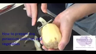 How to prepare Low Potassium Potatoes and Vegetables