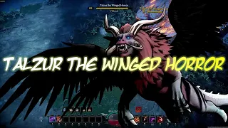 V Rising Talzur the Winged Horror "Solo boss fight" (Brutal difficult) + something unexpected!