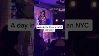 A day in the life of a New York City Comedian...