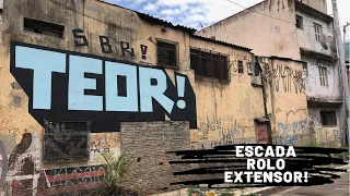 GRAFFITI BOMBING - "EXTENDER + ROLLER + STAIRS" - TEOR🔥