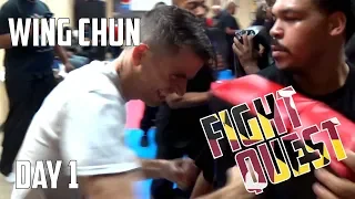 CONDITIONING TEST? | Day 1️⃣ | FIGHT QUEST 👊 | Wing Chun