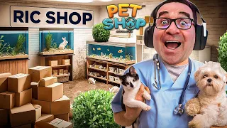 PET SHOP SIMULATOR | COMPREI UMA LOJA DE ANIMAIS