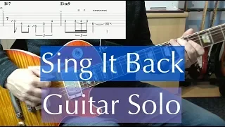 Guitar Solo 50 -  Sing It Back - Moloko - Lesson