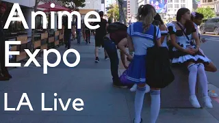 LA Anime Expo 2022 | LA Live | Los Angeles Walking Tour