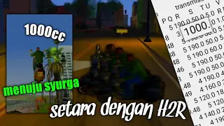 cara mempercepat kecepatan motor/menambah top sped motor di GTA SA