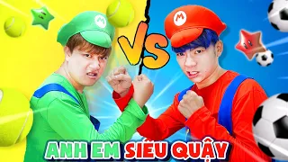 Anh Em Siêu Quậy ĐỎ VS XANH - Tập 28: Cuộc Chiến Sữa Chua KUN Tái Chế!