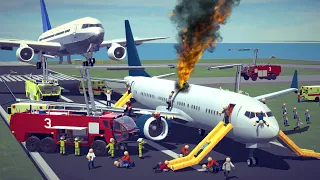 Emergency at the Airport | Big Mathis Besiege #1