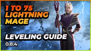 Last Epoch | 1 to 75 Lightning Nova Boi | Leveling Guide | 0.8.4F
