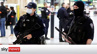 Knifeman attacks travellers at Gare du Nord station in Paris