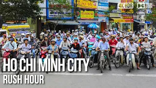 Ho Chi Minh City Rush Hour - 🇻🇳 Vietnam [4K HDR] Walking Tour