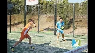 Vamos Pádel. Javi Barahona y Chris Fuster contra Edu Alonso Jose María Mouliaa