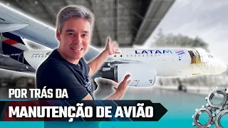 O que está POR TRÁS da MANUTENÇÃO dos AVIÕES