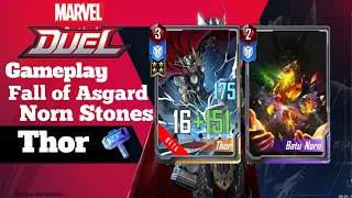 Marvel Duel | Gameplay Combo Norn Stones with Thor