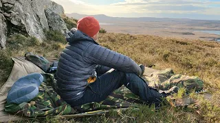 Mountain Bivvy Camp On The West Coast Of Scotland