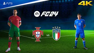 FC 24 - Portugal vs Italy - UEFA EURO 2024 | PS5™ [4K60]