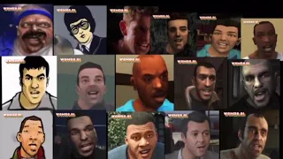 All GTA Protagonists Sing Trouble (DeepFake)