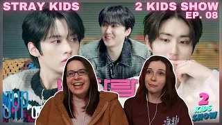 [2 Kids Show] Ep.08 Lee Know X HAN | Want so BAD | with MC Changbin Reaction