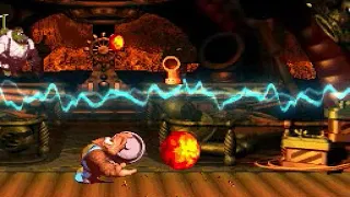 Donkey Kong Country 3 {SNES) (World 8-Boss)(Krematoa)(Baron K. Roolenstein)(The Knautilus)
