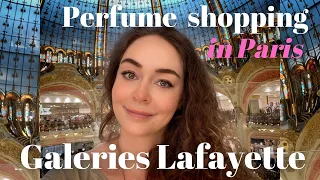 Perfume shopping in Galeries Lafayette Haussmann in Paris (in HD)