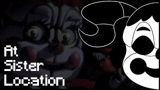 FNAF Sister Location song - At Sister location (Lyric Video)