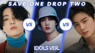 SAVE ONE DROP TWO - MALE AND FEMALE IDOL VER. (EXTREMELY HARD)| [KPOP GAME]