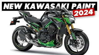 New 2024 Kawasaki Colours Announced: Z900, ZH2, ZX-10R & More!