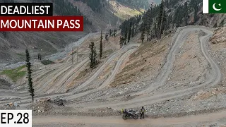 CROSSING SOLO THE DEADLY LOWARI TOP PASS S02 EP. 28  | Pakistan Motorcycle Tour
