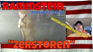 Rammstein-"Zerstören" @ Eden Arena,Prague 28/5-2017 - REACTION - Till is at it again! crazy!!