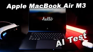MacBook Air M3 Unboxing and Review: Built for AI?