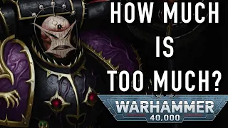 Emperor's Children: How Far Will GW Go?  Warhammer 40k