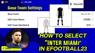 The Ultimate Guide to How to get inter miami in Efootball23  #efootball2023 #pes #efootball