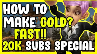 How To Make Gold Fast In WoW - QnA 20k Sub Special - Gold Farming, Gold Making Guide