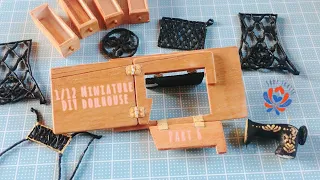 【Antique sewing machine 6】ミニ蝶番を創る* How to make miniature hinges by beginner