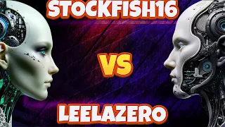 A TACTICAL Masterpiece by Stockfish against Leela chess Zero! #chess