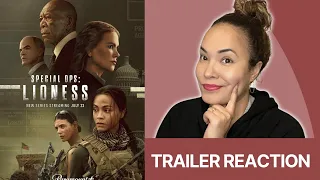 Special Ops: Lioness Amazon Prime Video Trailer Reaction | Starring Zoe Saldana, Nicole Kidman