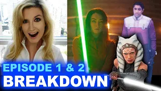 Ahsoka Episode 1 & 2 BREAKDOWN - Reaction! Spoilers! Easter Eggs, Ending Explained!